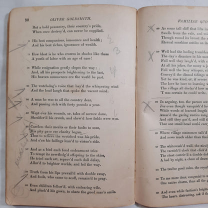 Riverside Literature Series: The Deserted Village, The Traveler and Other Poems by Oliver Goldsmith (Good, 1894, Pbk, 96 pages)