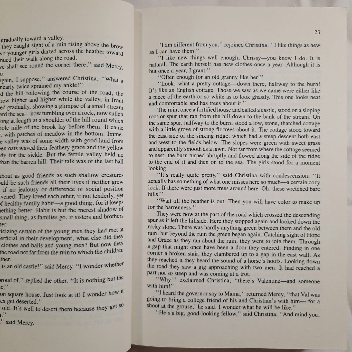 The Highlander's Last Song & The Gentlewoman's Choice by George MacDonald; Michael R. Phillips (Very good, 1986, PBK, 491 pages, Bethany House)