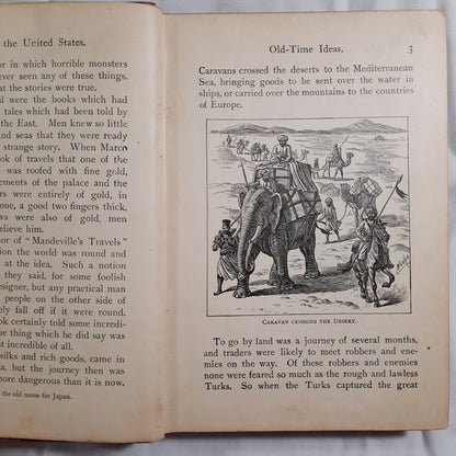 An Elementary History of the United States by A.C. Thomas (Good, 1900, HC, 350 pages, D.C. Heath & Co.)