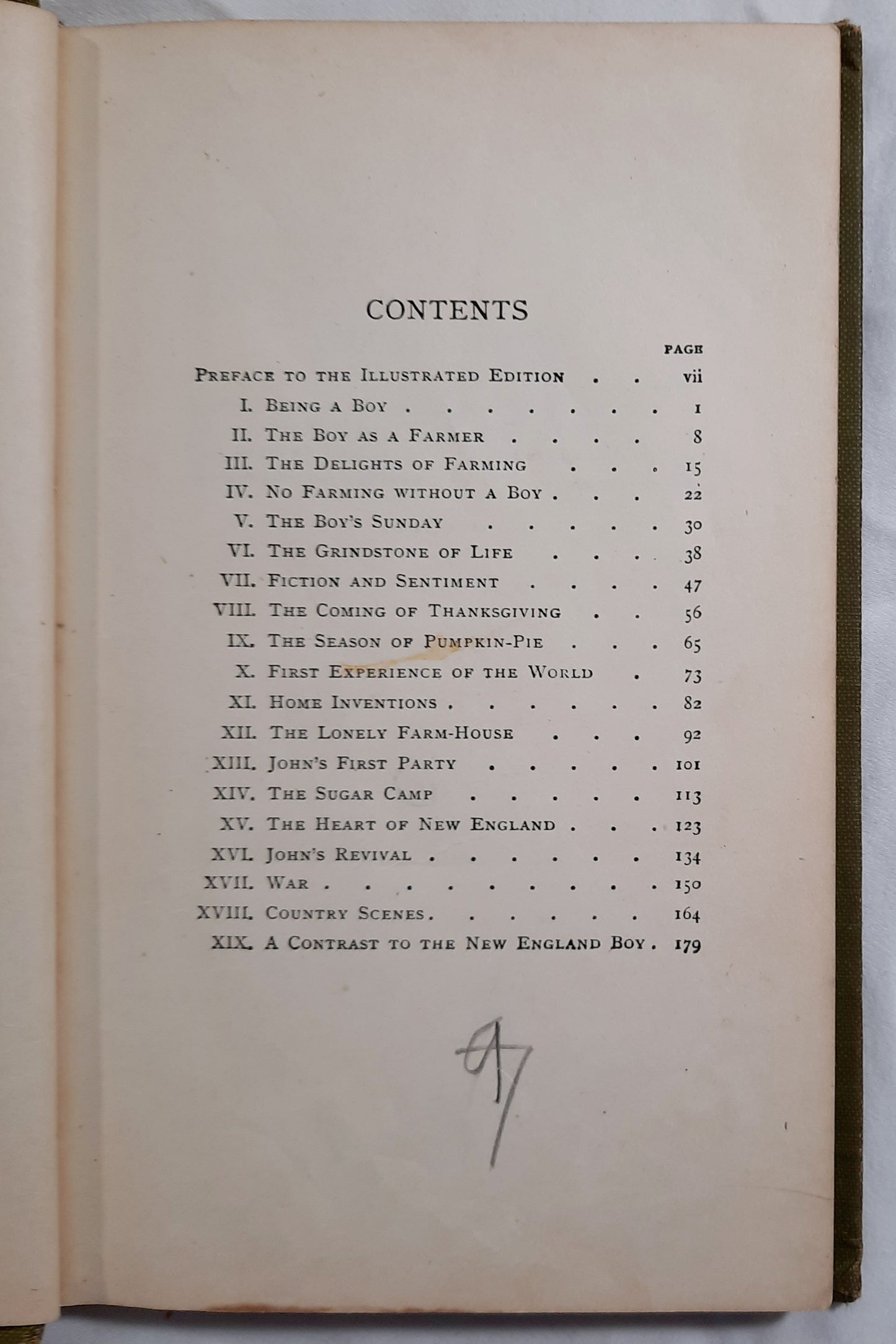 The Riverside Literature Series: Being a Boy by Charles Dudley Warner (Good, 1919, HC, 186 pages, Houghton Mifflin Co.)