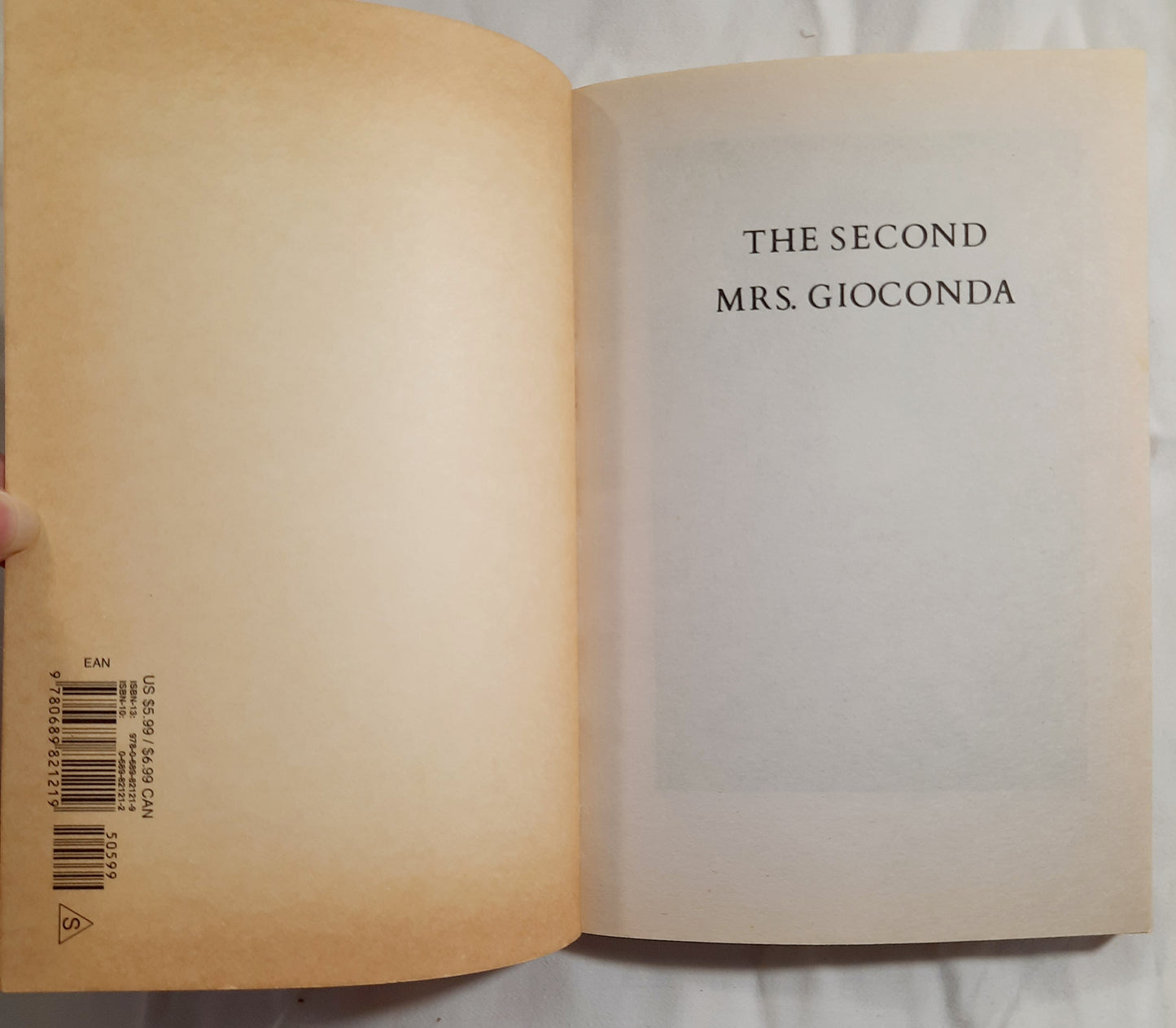 The Second Mrs. Gioconda by E.L. Konigsburg (Very Good, 1998, Pbk, 151 pages, Aladdin)