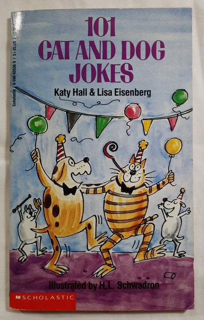 SET 7 Juvenile Jokebooks: 101 Funny Bunny, Hamburger, Summertime, School, Bug, Cat and Dog, Hilarious Jokes by Lisa Eisenberg; Katy Hall (Good to Very good, Pbk, Scholastic)