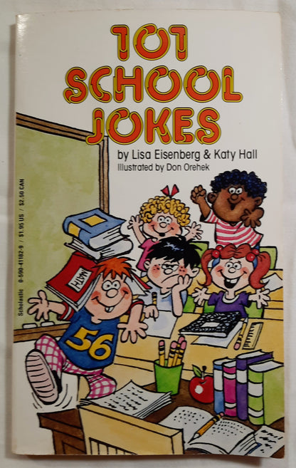 SET 7 Juvenile Jokebooks: 101 Funny Bunny, Hamburger, Summertime, School, Bug, Cat and Dog, Hilarious Jokes by Lisa Eisenberg; Katy Hall (Good to Very good, Pbk, Scholastic)