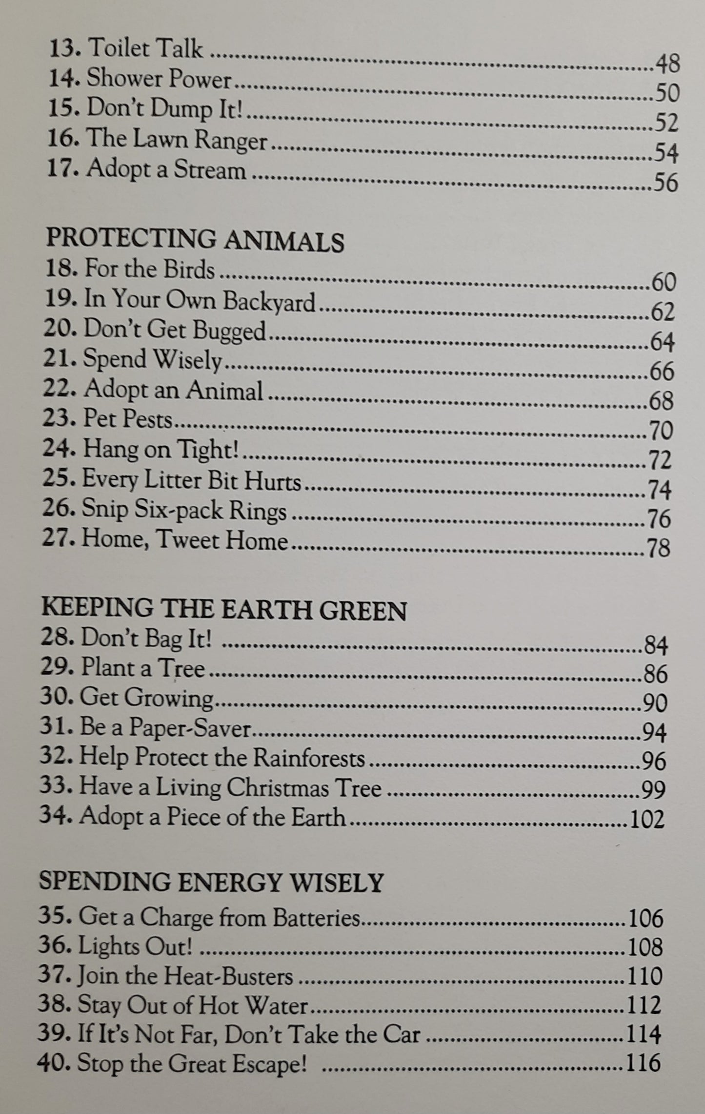 50 Simple Things Kids Can Do to Save the Earth by The EarthWorks Group (Very Good, 1991, Pbk, 156 pages, Scholastic)