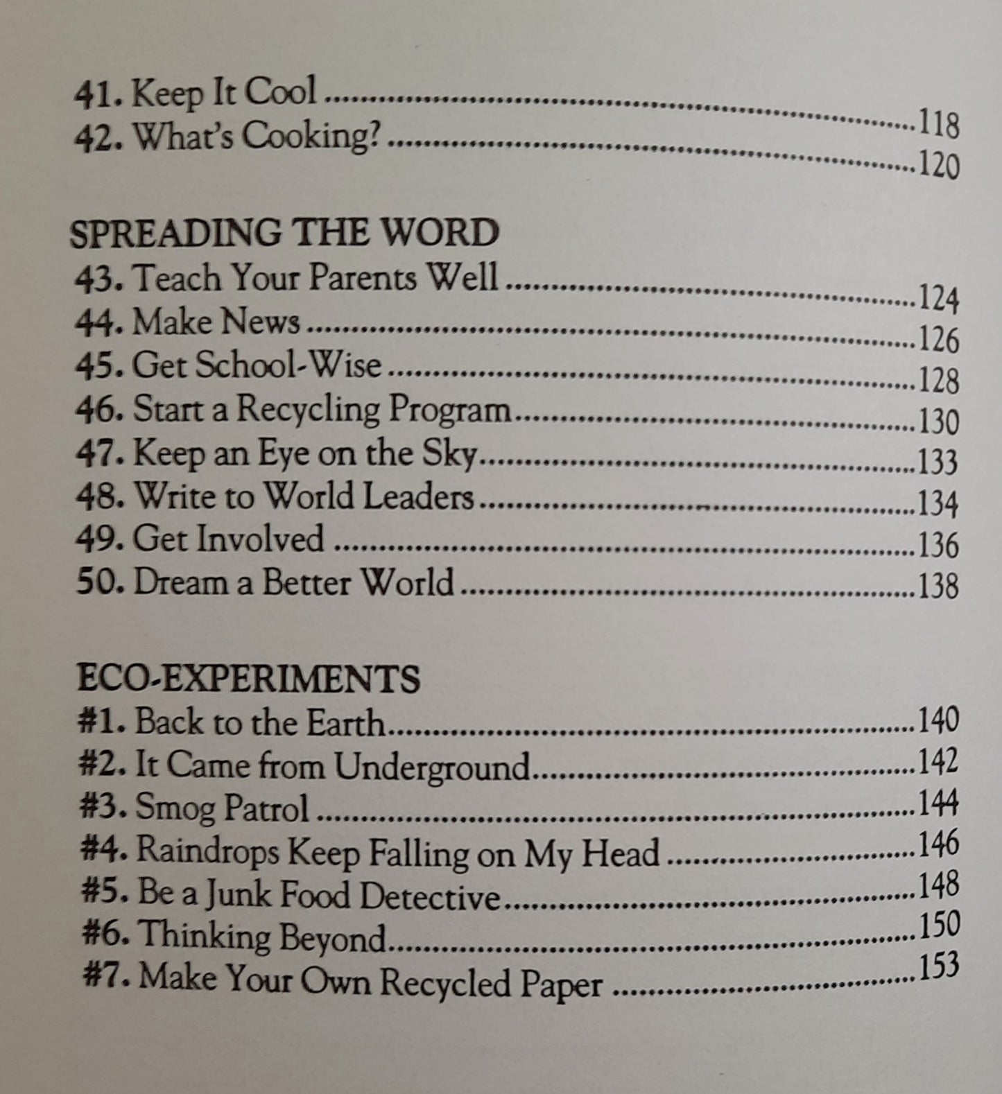 50 Simple Things Kids Can Do to Save the Earth by The EarthWorks Group (Very Good, 1991, Pbk, 156 pages, Scholastic)