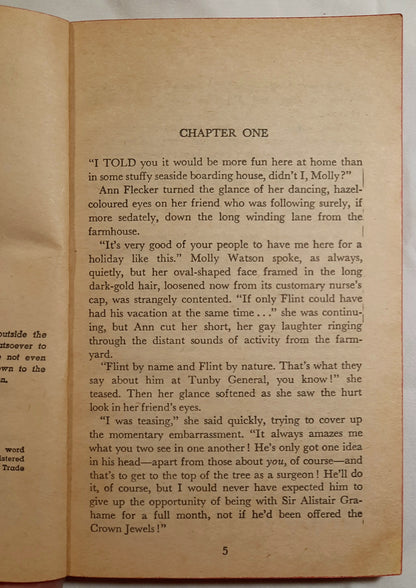 SET 6 Vintage Harlequin Romance Books: Doctor Robert Comes Around; Doctor in Corsica; My Heart Has Wings; Love Is Fire; Dr. Maitland's Secretary; South Island Stowaway (Good, Pbk)