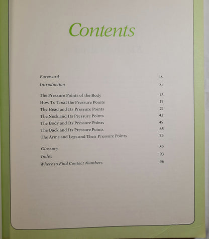 The Healing Benefits of Acupressure by F. M. Houston, DC (Very good, 1974, Pbk, 96 pages, Keats Publishing)