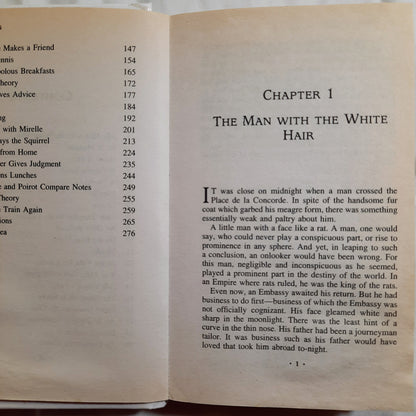 The Mystery of the Blue Train by Agatha Christie (Hercule Poirot, Very good, 1991, HC, 278 pages, Berkley Books)