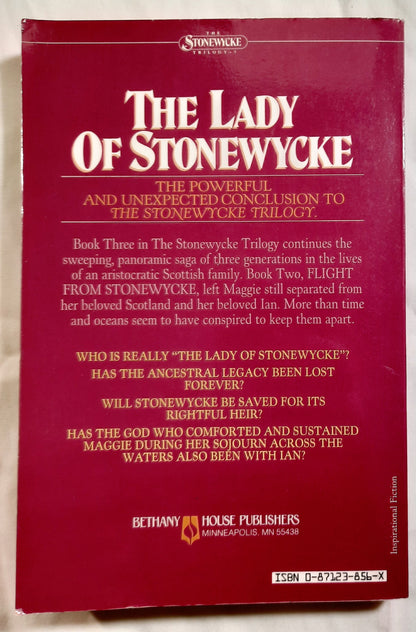 The Lady of Stonewycke #3 by Michael Phillips; Judith Pella (Very good, 1986, Pbk, 265 pages, Bethany House)