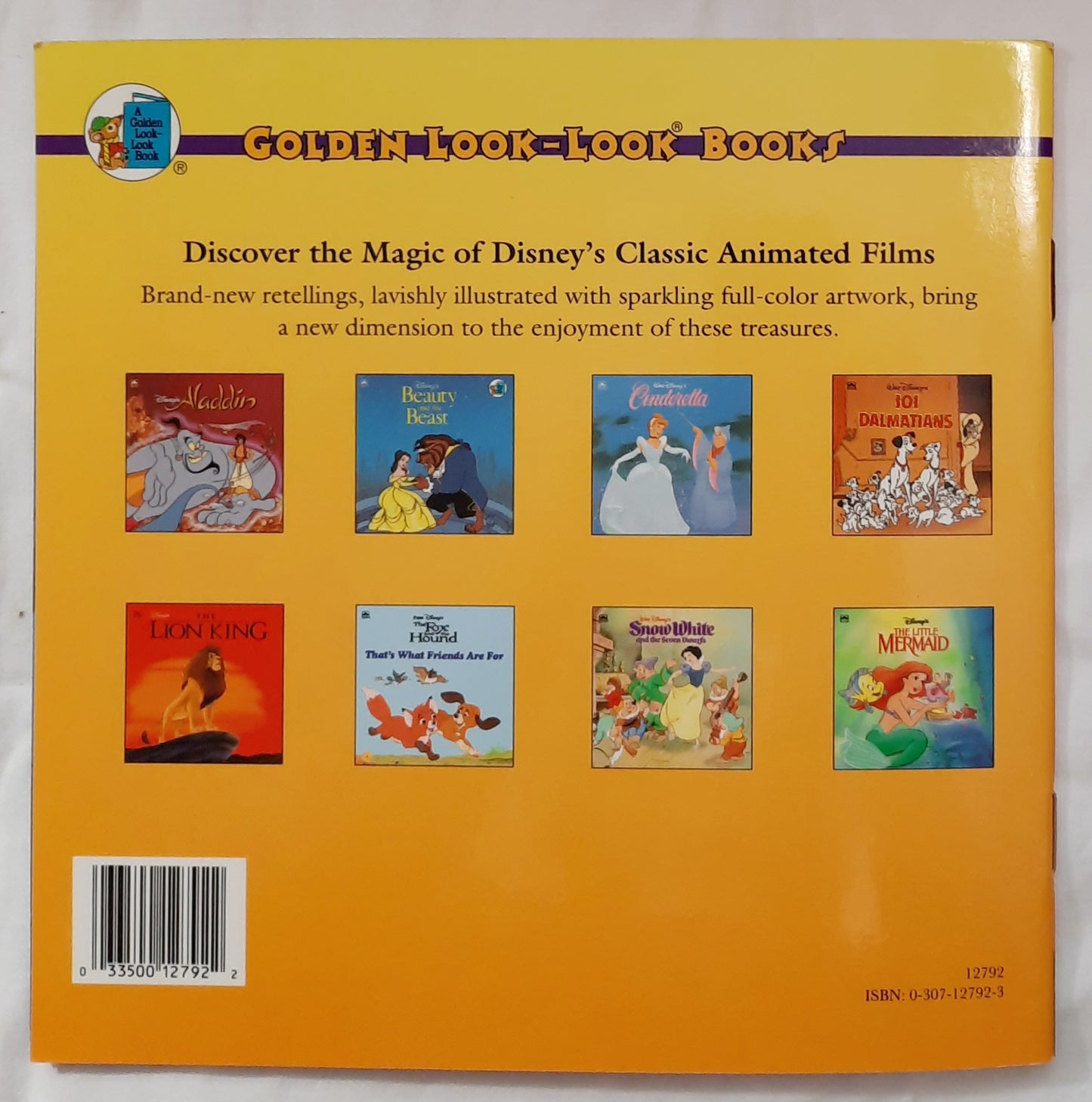 Disney's The Lion King adapted by Margo Hover (Very good, 1994, Pbk, 23 pages, Western Publishing Co.)