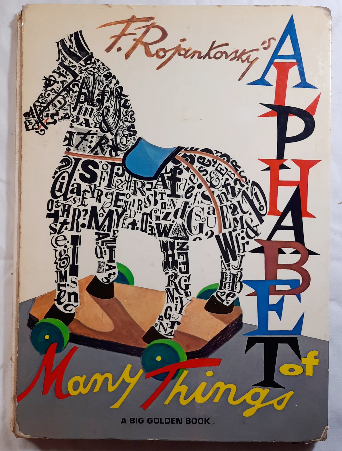 F. Rojankovsky's An Alphabet of Many Things by Feodor Rojankovsky (Good, 1970, HC, Western Publishing Co.)