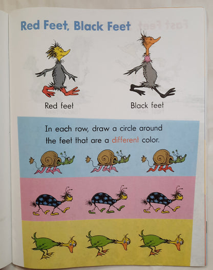 Wet Foot, Dry Foot, Low Foot, High Foot: Learn About Opposites by Dr. Seuss (Very good, Pbk, 2017, Early Moments)