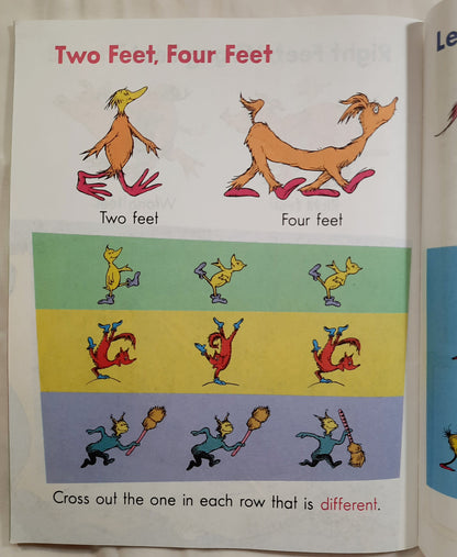 Wet Foot, Dry Foot, Low Foot, High Foot: Learn About Opposites by Dr. Seuss (Very good, Pbk, 2017, Early Moments)