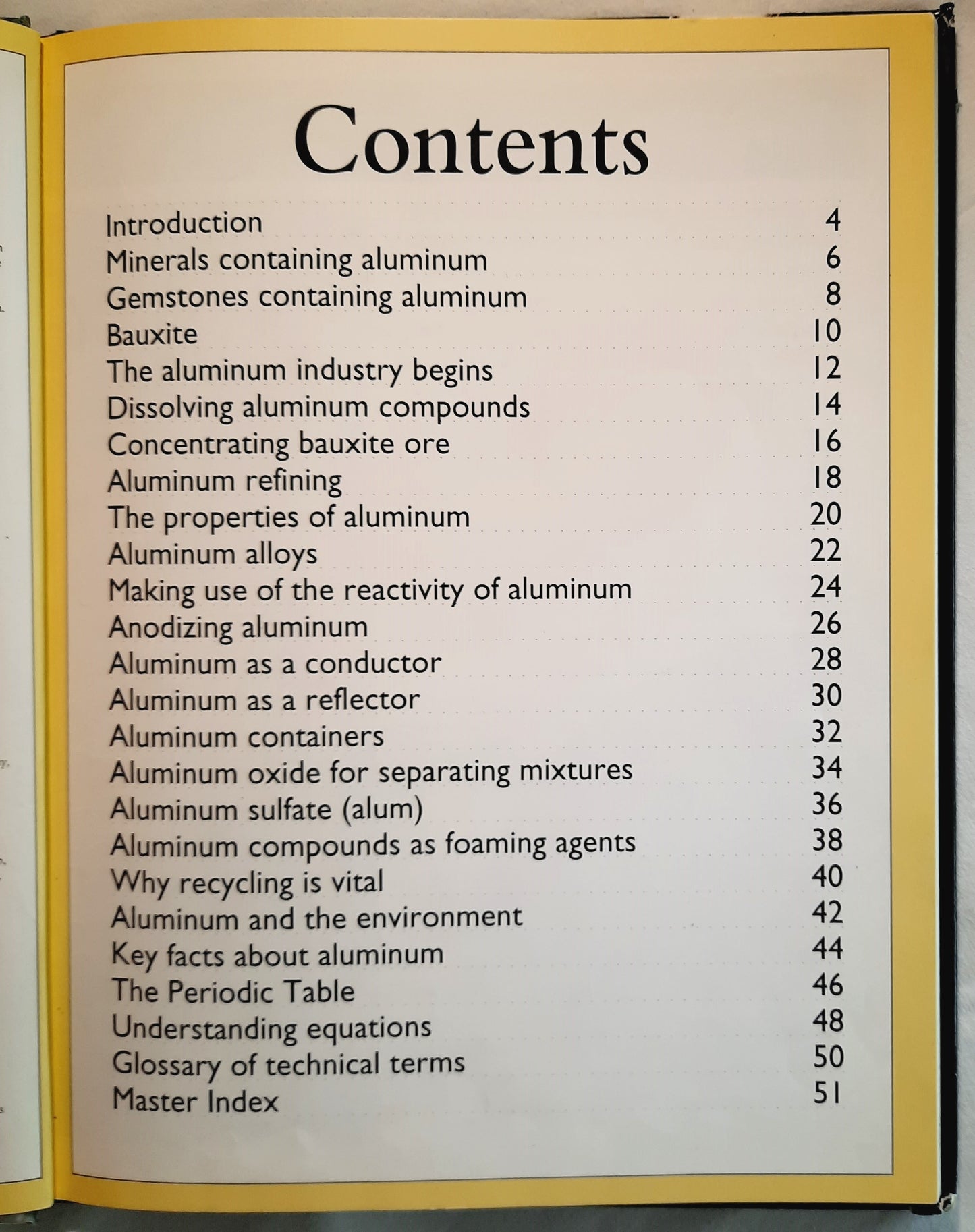 Elements: Aluminum by Brian Knapp (Good, 1996, HC, 56 pages, Grolier Educational)