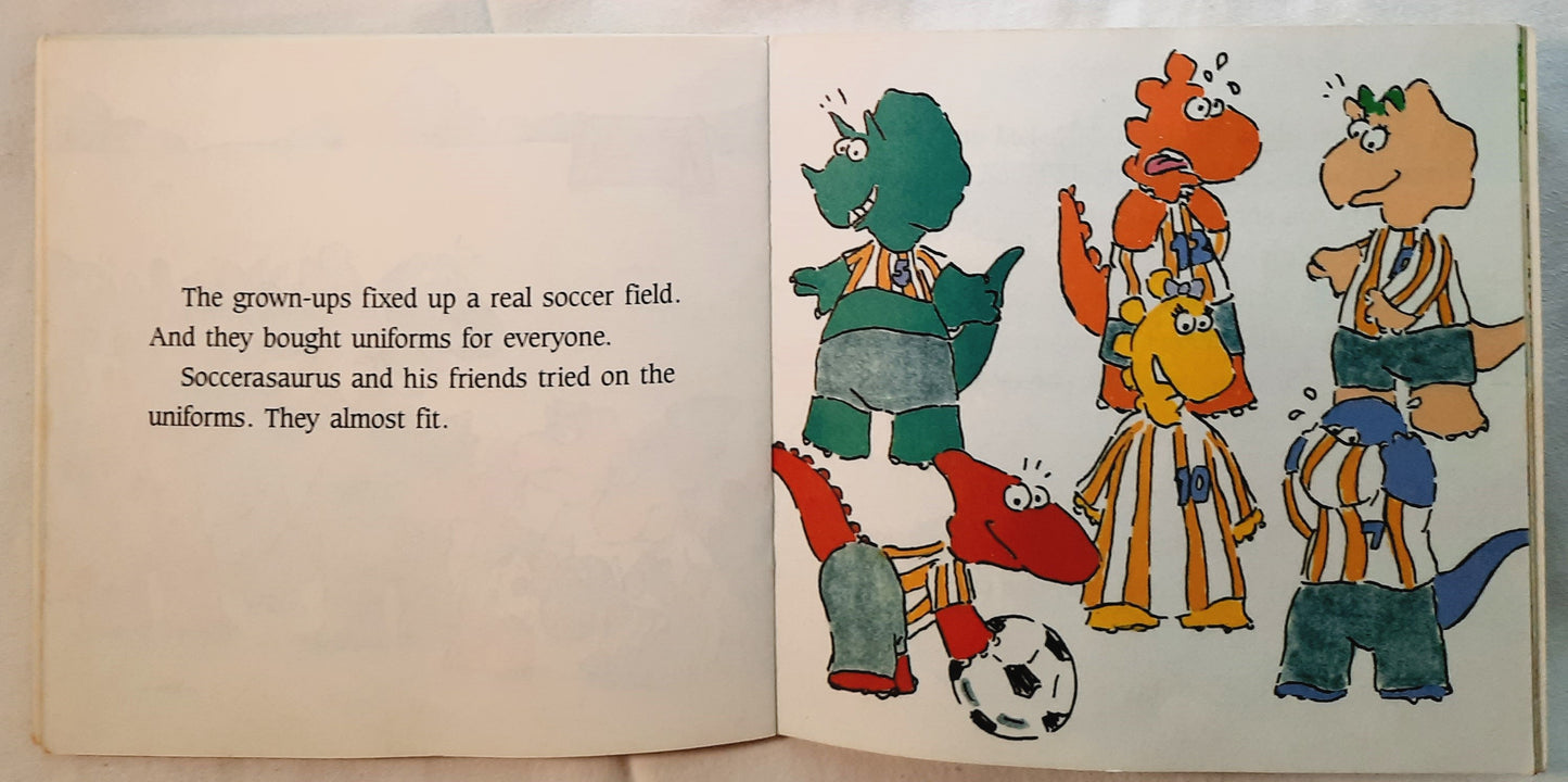 Saurus Gang Kids SET of 3: Karatesaurus; Soccersaurus; Scooterasaurus by Cliff Galbraith (Very good, 1989, Pbk, 32 pages, Scholastic)