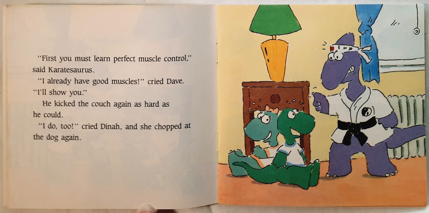 Saurus Gang Kids SET of 3: Karatesaurus; Soccersaurus; Scooterasaurus by Cliff Galbraith (Very good, 1989, Pbk, 32 pages, Scholastic)