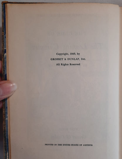 The Clue of the Leaning Chimney by Carolyn Keene (Good, 1949, HC, 212 pages, Grosset & Dunlap)