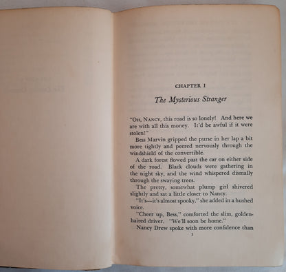 The Clue of the Leaning Chimney by Carolyn Keene (Good, 1949, HC, 212 pages, Grosset & Dunlap)