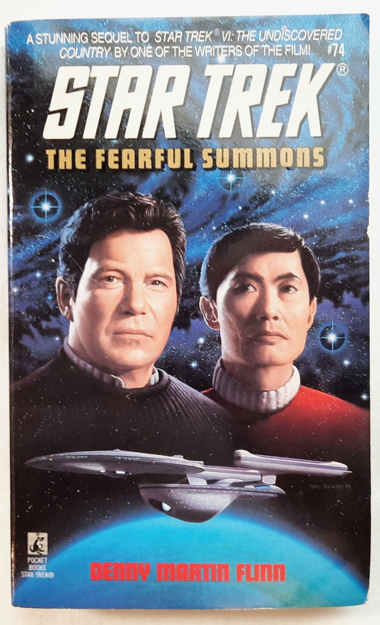 Star Trek: The Fearful Summons by Denny Martin Flinn (Very good, 1995, Pbk, 273 pages, Pocket Books)