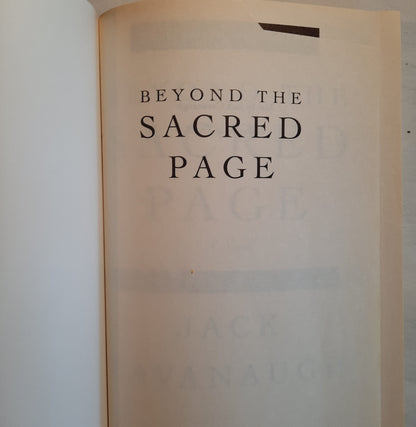 Beyond the Sacred Page: The Tyndale Translation by Jack Cavanaugh (Good, 2003, Pbk, 336 pages, Zondervan)