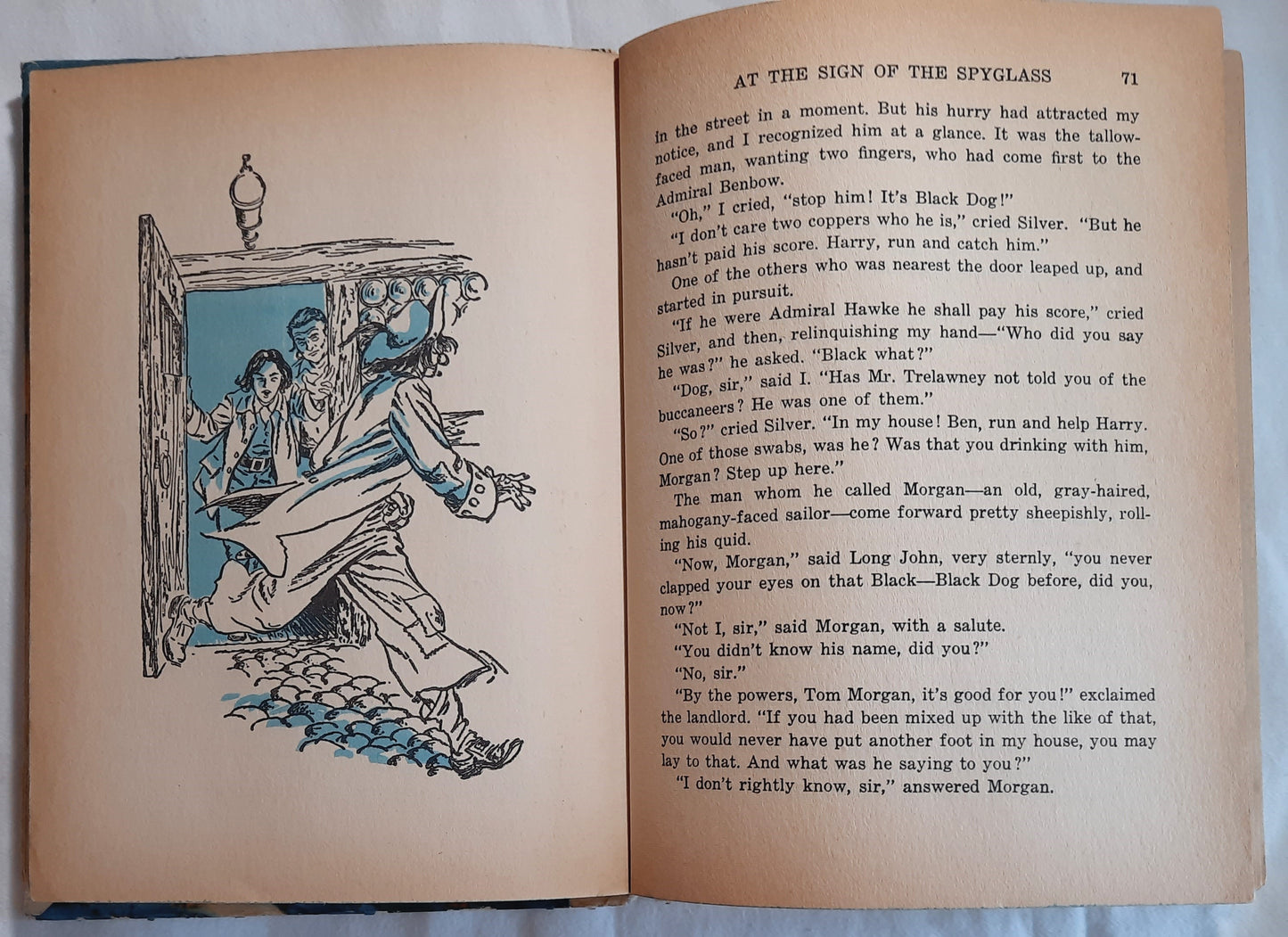 Treasure Island by Robert Louis Stevenson (Acceptable, 1955, HC, 283 pages, Whitman Publishing)