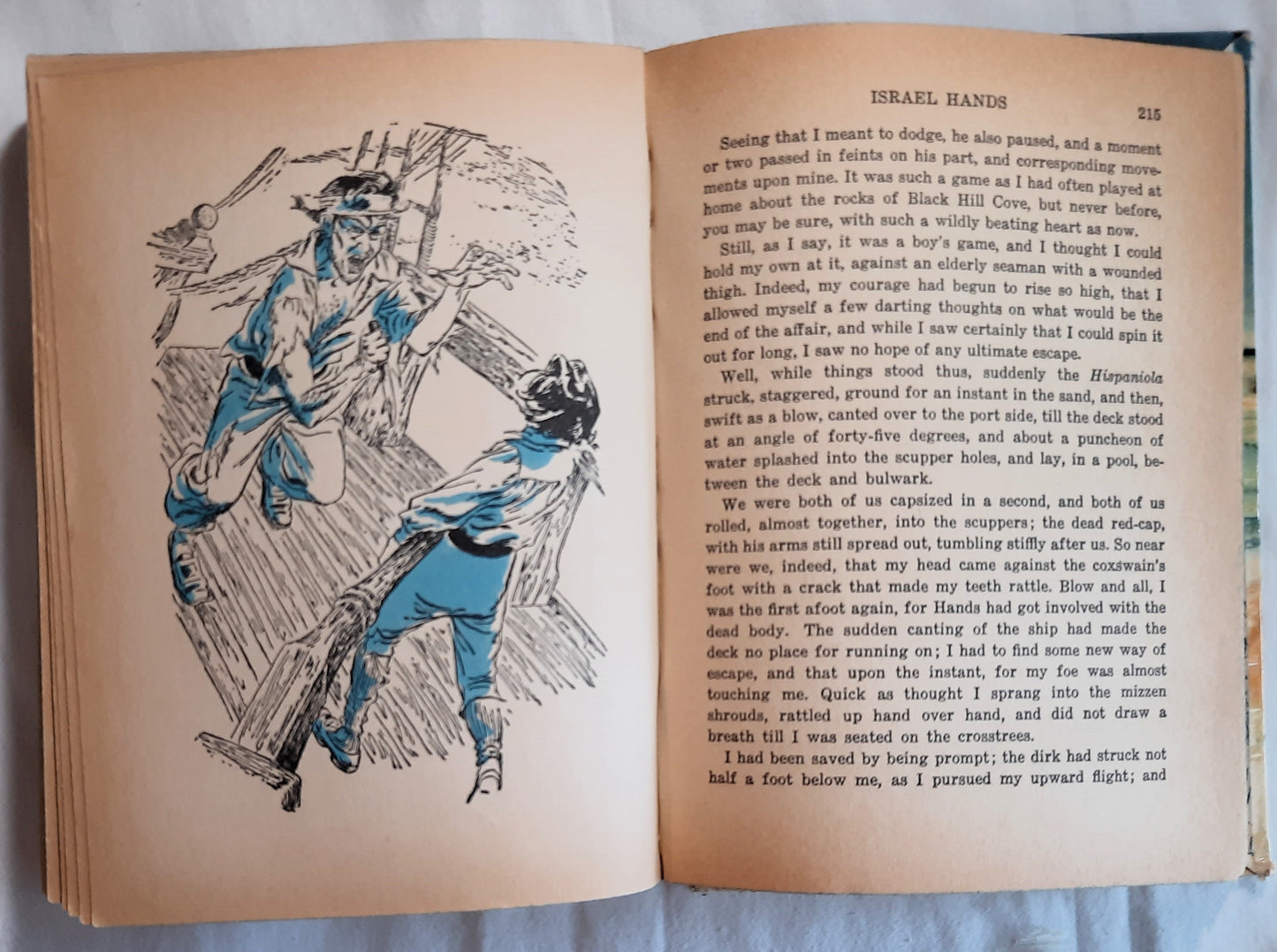 Treasure Island by Robert Louis Stevenson (Acceptable, 1955, HC, 283 pages, Whitman Publishing)