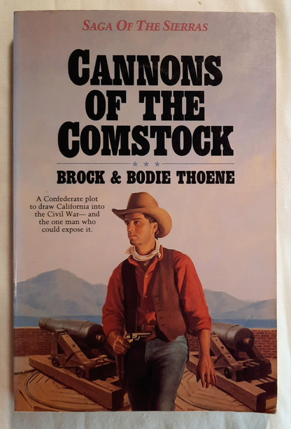 Cannons of the Comstock #5 by Brock & Bodie Thoene (Saga of the Sierras, Very Good, 1992, Pbk, 203 pages, Bethany House)