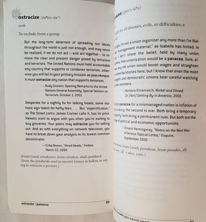 100 Words to Make You Sound Smart by Editors of the American Heritage Dictionaries (Good, 2006, Pbk, 128 pgs)