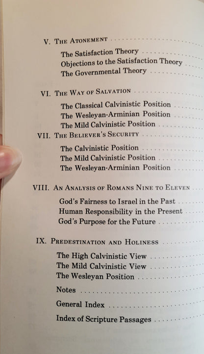 Creeds in Contrast: A Study in Calvinism and Arminianism by Dale Yocum (Very good, 1985, Pbk, 228 pages, Schmul Publishing Co.)