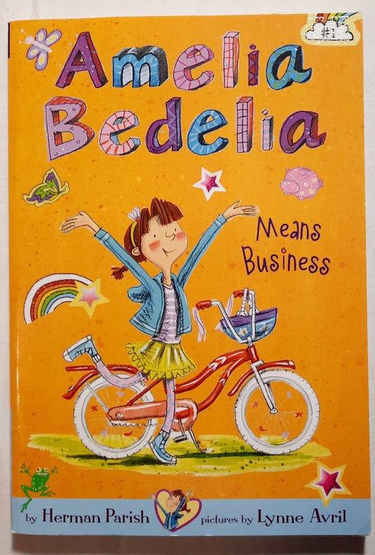 Amelia Bedelia Means Business #1 by Herman Parish (Like new, 2013, PBK, 160 pages, Scholastic)