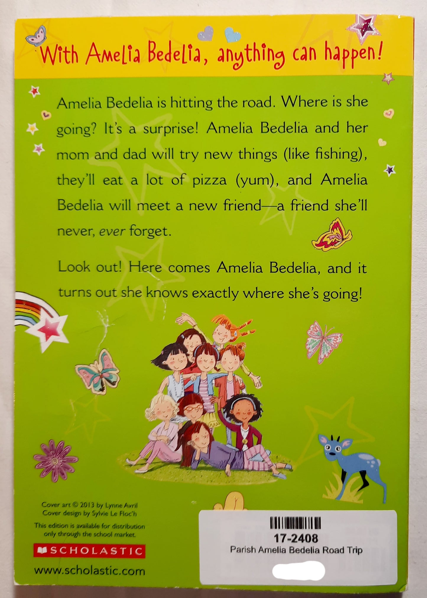 Amelia Bedelia: Road Trip #3 by Herman Parish (Very good, 2013, Pbk, 160 pages, Scholastic)