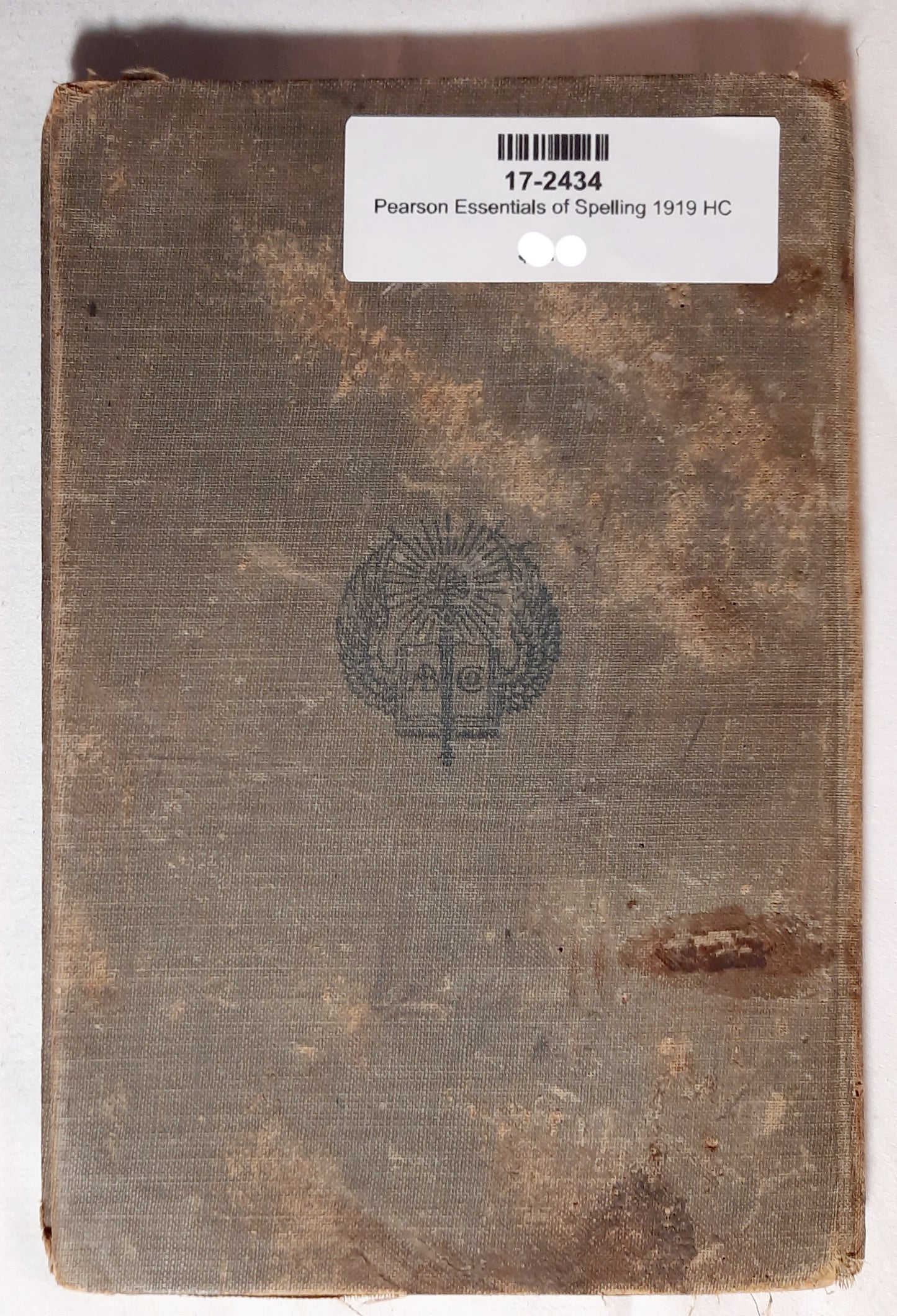 Essentials of Spelling by Henry Carr Pearson; Henry Suzzallo (Acceptable, 1919, HC, 84 pages, American Book Company)