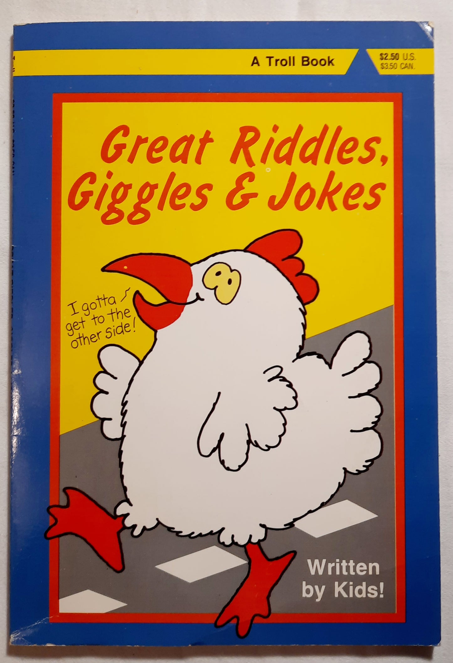 Great Riddles, Giggles & Jokes by Anna Pansini (Very good, 1990, Pbk, 48 pages, Troll Associates)