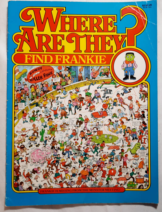 Where Are They? Find Frankie by Anthony Tallarico (Very good, 1990, Pbk, Kidsbooks Inc.)