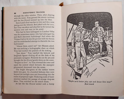 Tom Swift and His Aquatomic Tracker by Victor Appleton II (Good, 1964, HC, 178 pages, Grosset & Dunlap)