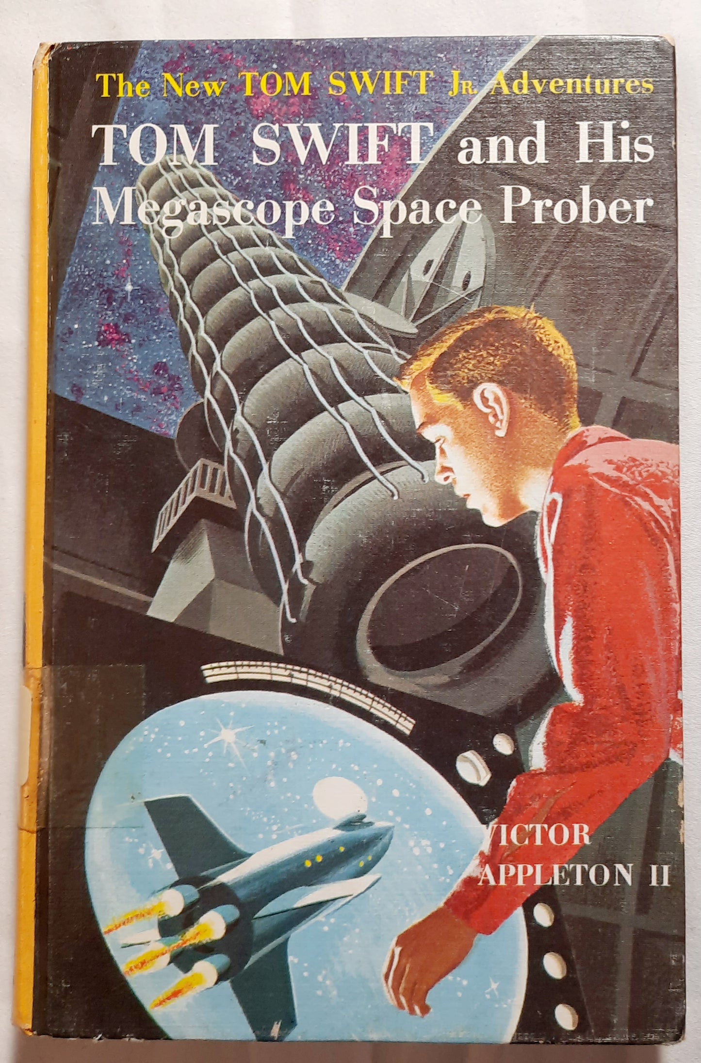 Tom Swift and His Megascope Space Prober by Victor Appleton II (Good, 1962, HC, 176 pages, Grosset & Dunlap)