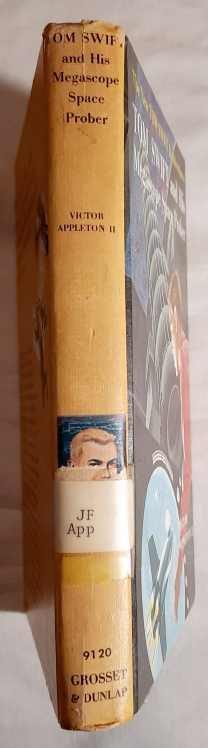 Tom Swift and His Megascope Space Prober by Victor Appleton II (Good, 1962, HC, 176 pages, Grosset & Dunlap)