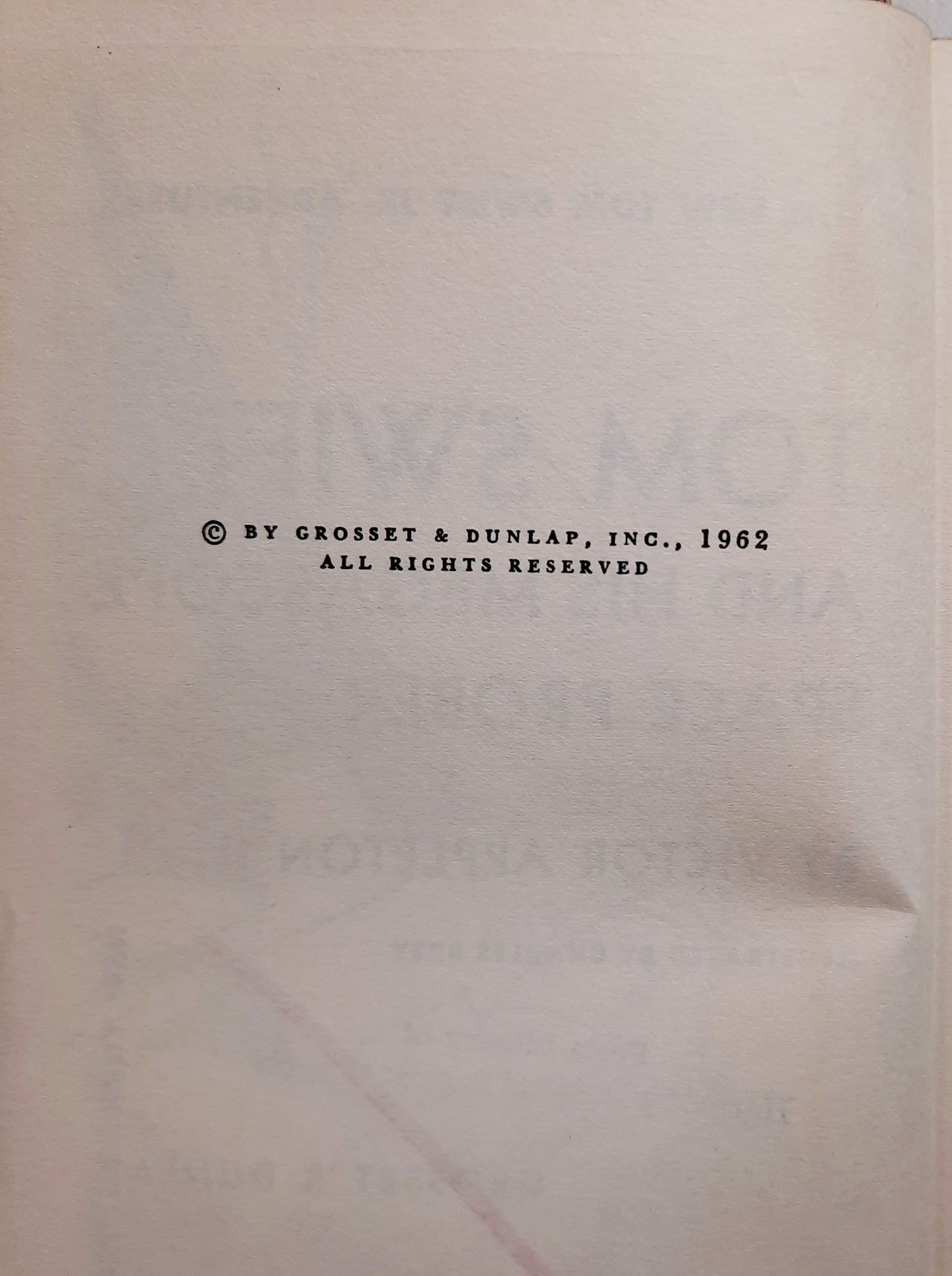 Tom Swift and His Megascope Space Prober by Victor Appleton II (Good, 1962, HC, 176 pages, Grosset & Dunlap)