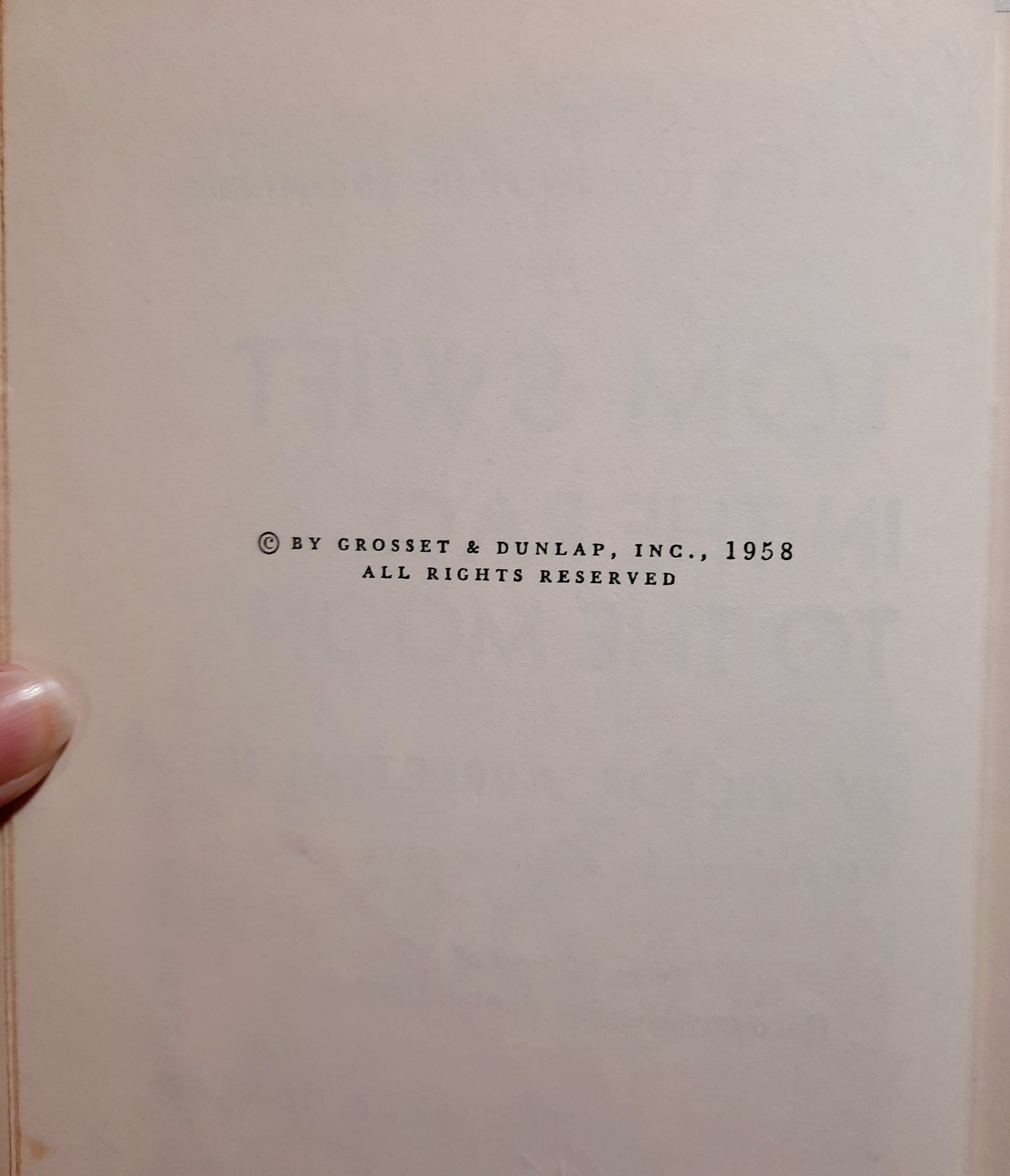 Tom Swift and the Race to the Moon by Victor Appleton II (Very Good, 1958, HC, 180 pages, Grosset & Dunlap)