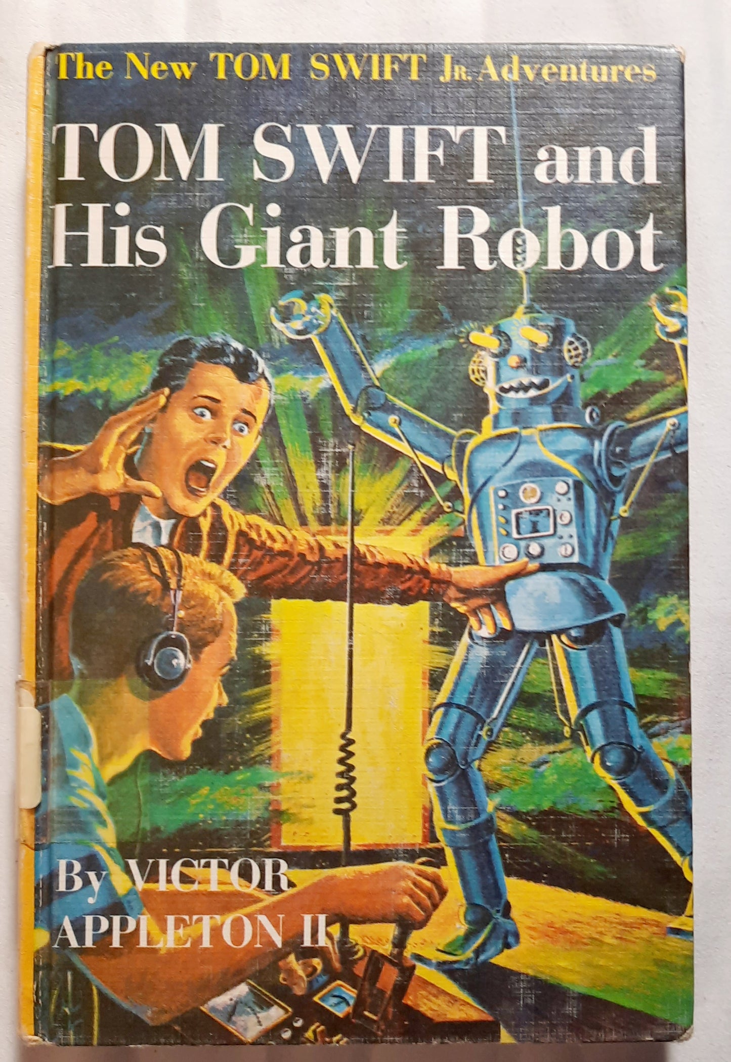 Tom Swift and His Giant Robot by Victor Appleton II (Very Good, 1954, HC, 211 pages, Grosset & Dunlap)