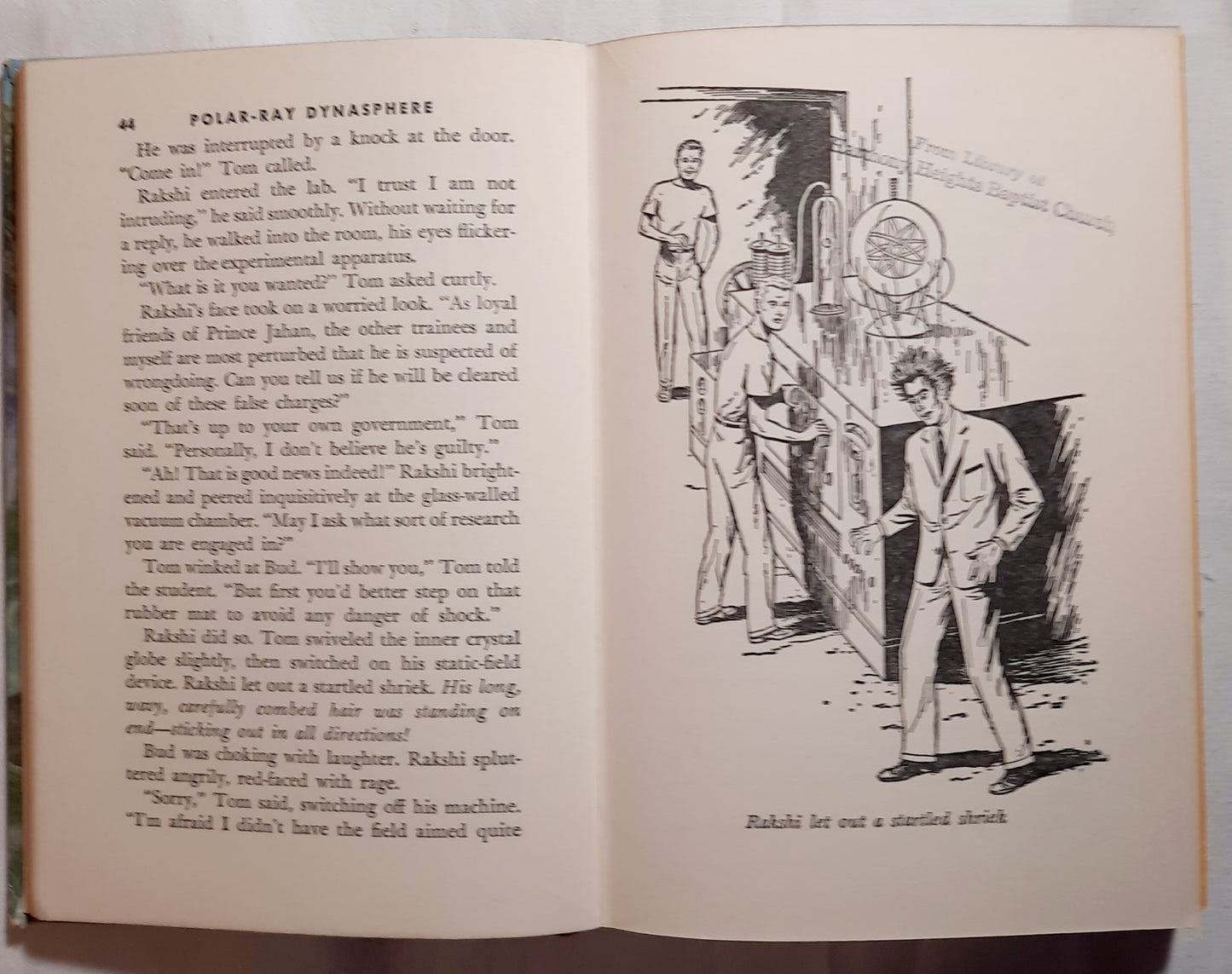 Tom Swift and His Polar-Ray Dynasphere by Victor Appleton II (Very Good, 1965, HC, 177 pages, Grosset & Dunlap)