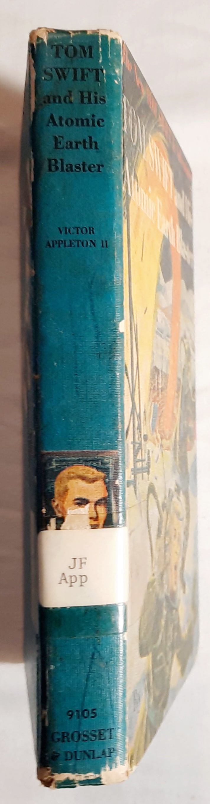 Tom Swift and His Atomic Earth Blaster by Victor Appleton II (Good, 1954, HC, 210 pages, Grosset & Dunlap)