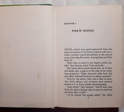 Tom Swift and His Electronic Hydrolung by Victor Appleton II (Good, 1961, HC, 188 pages, Grosset & Dunlap)