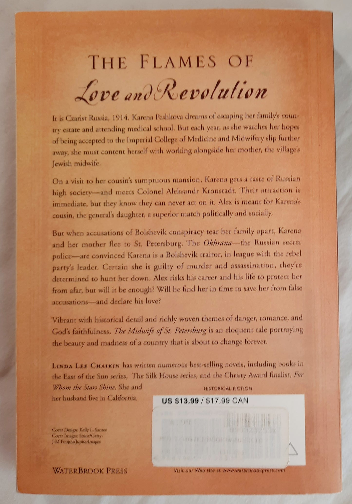 The Midwife of St. Petersburg by Linda Lee Chaikin (Very good, 2007, Pbk, WaterBrook Press, 335 pages)