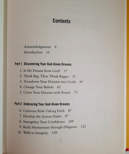 Today Is the Day: Find and Embrace Your God-Given Dreams by Bil Cornelious (Very good, 2014, HC, 208 pages, Baker Books)