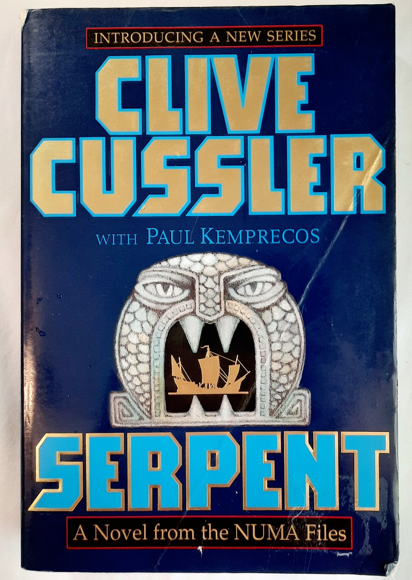 Serpent #1 by Clive Cussler; Paul Kemprecos (NUMA Files, Good, 1999, Pbk, 474 pages, Pocket Books)