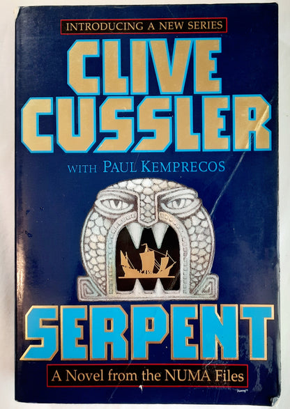 Serpent #1 by Clive Cussler; Paul Kemprecos (NUMA Files, Good, 1999, Pbk, 474 pages, Pocket Books)