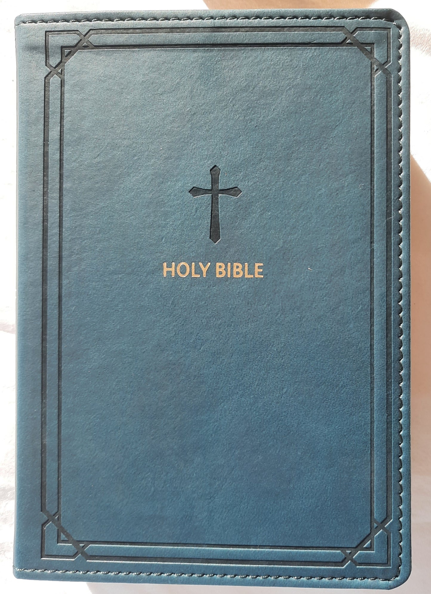 NKJV Compact Reference Bible Teal Leathersoft (New, 2020, Leathersoft, 1856 pages, Thomas Nelson)