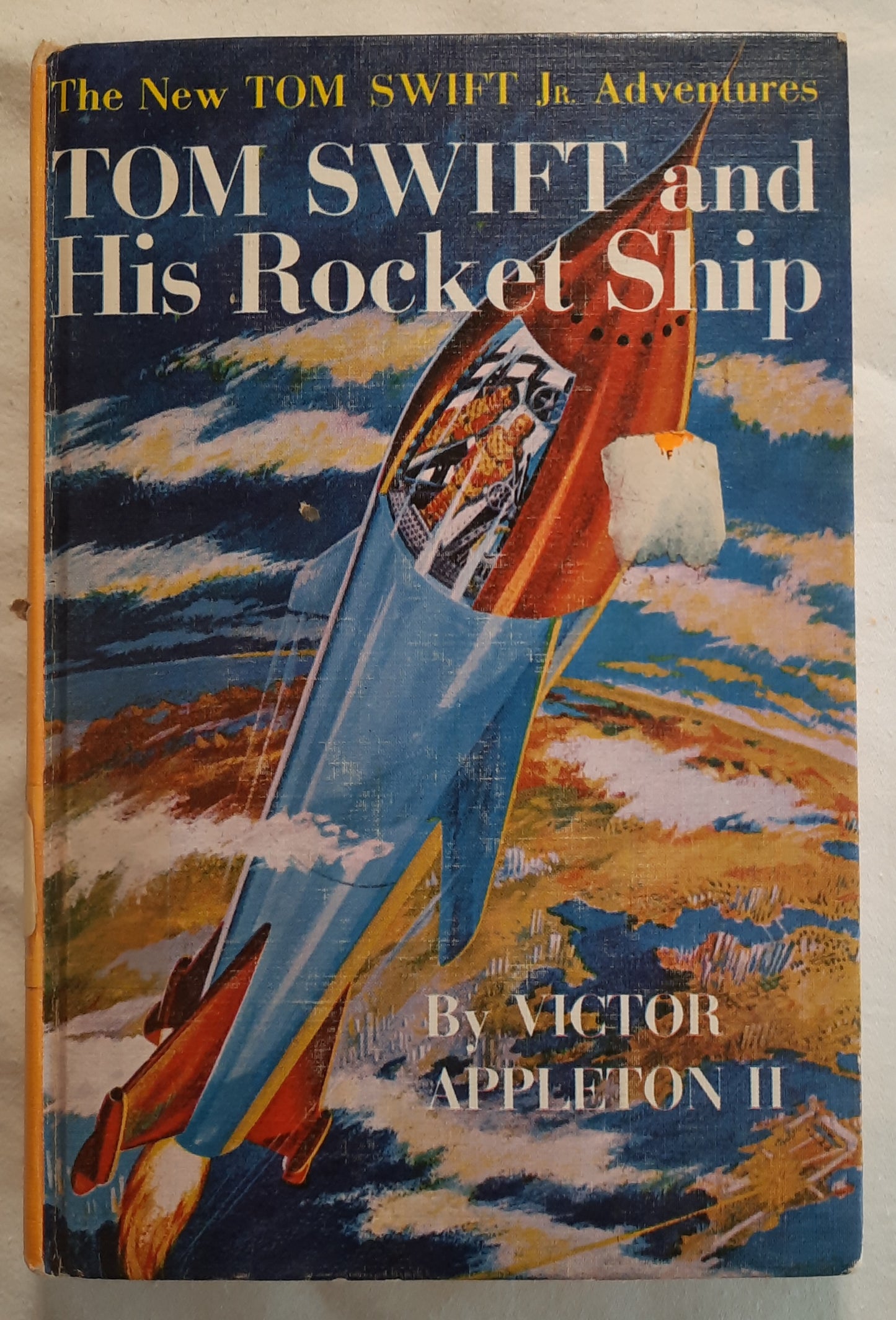 Tom Swift and His Rocket Ship by Victor Appleton II (Very Good, 1954, HC, 208 pages, Grosset & Dunlap)