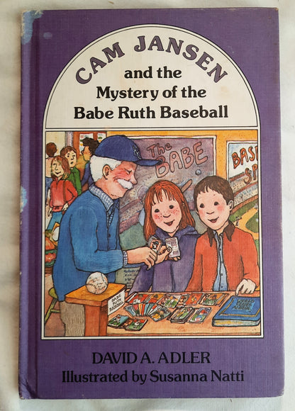 Cam Jansen and the Mystery of the Babe Ruth Baseball by David A. Adler (Good, 1982, HC, 57 pages, Weekly Reader Books)